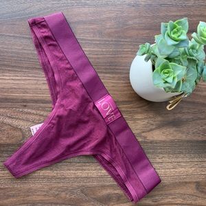 Victoria’s Secret Burgundy Thong Medium